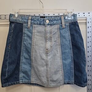 GAP, Denim, Blue, Skirt, Mini, Beach, Casual, Summer, Classic, Party, Jean